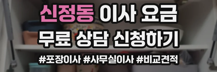 신정동 이사 요금
