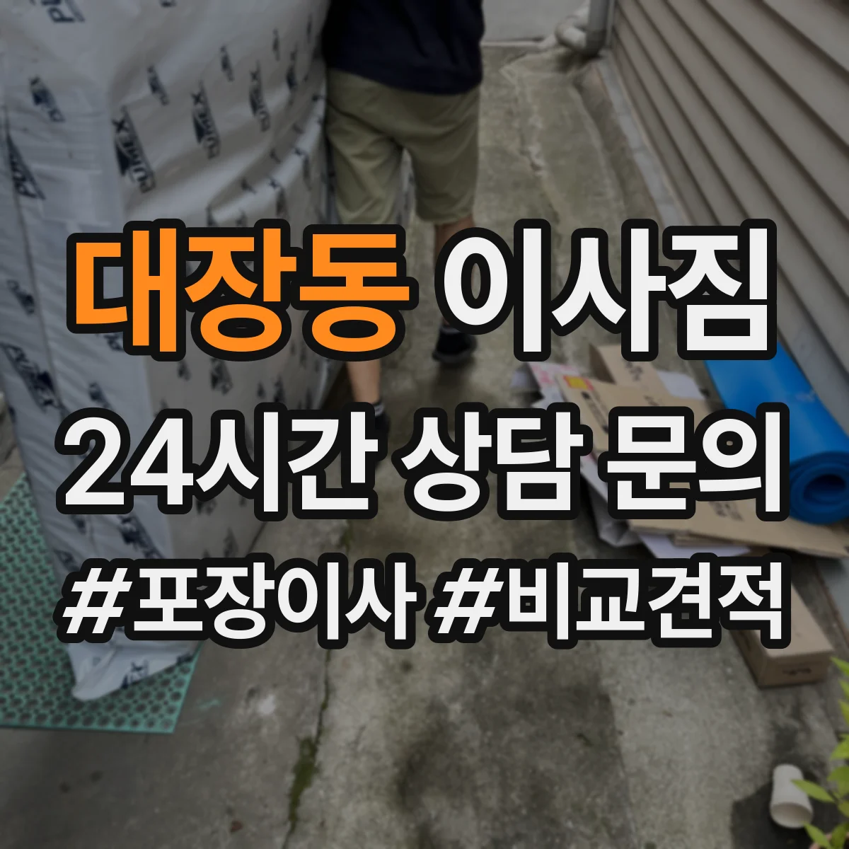 대장동 이사짐