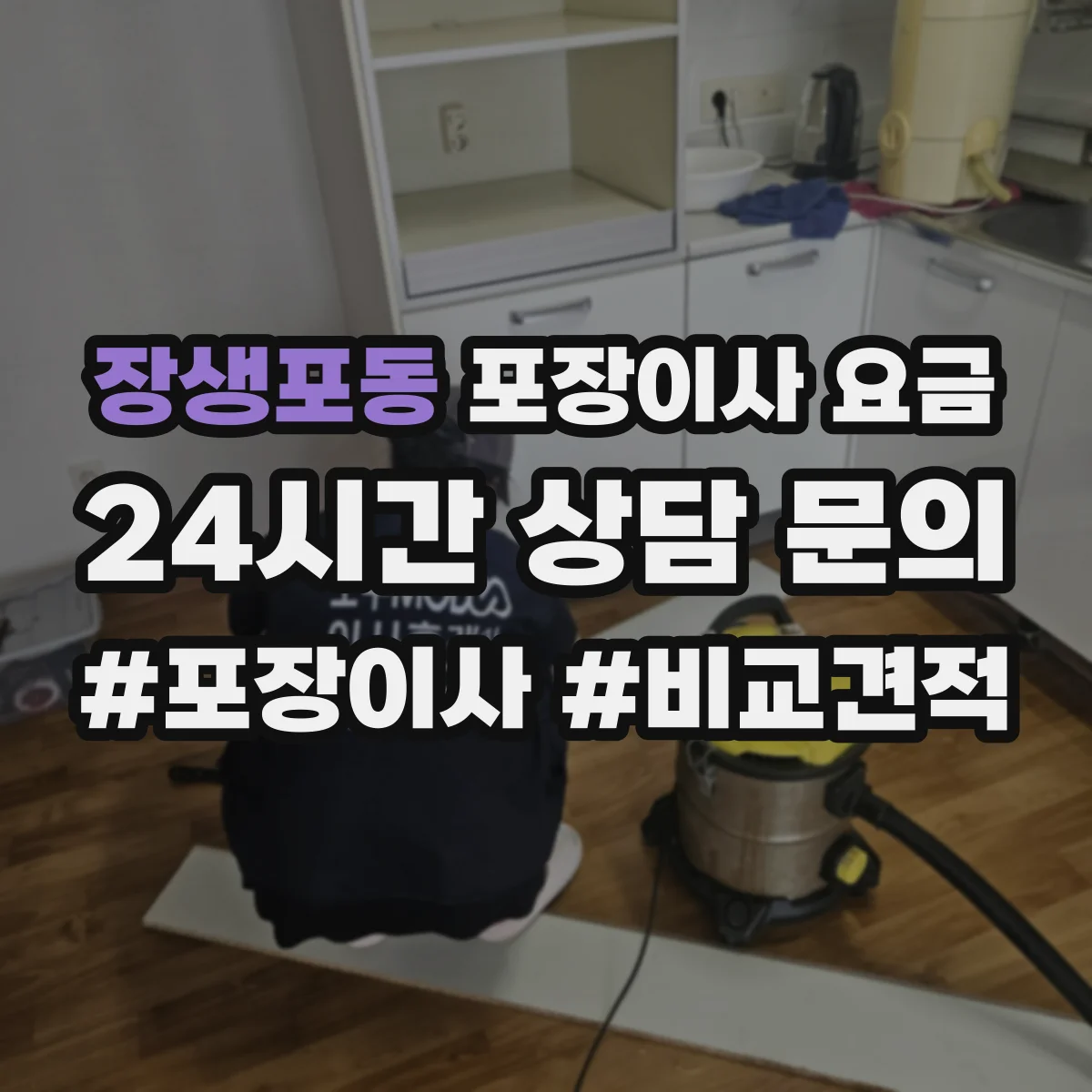 장생포동 포장이사 요금