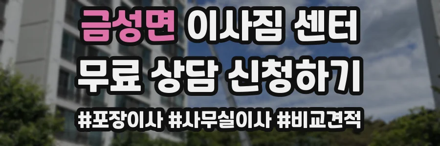 금성면 이사짐 센터