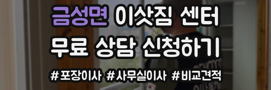 금성면 이삿짐 센터