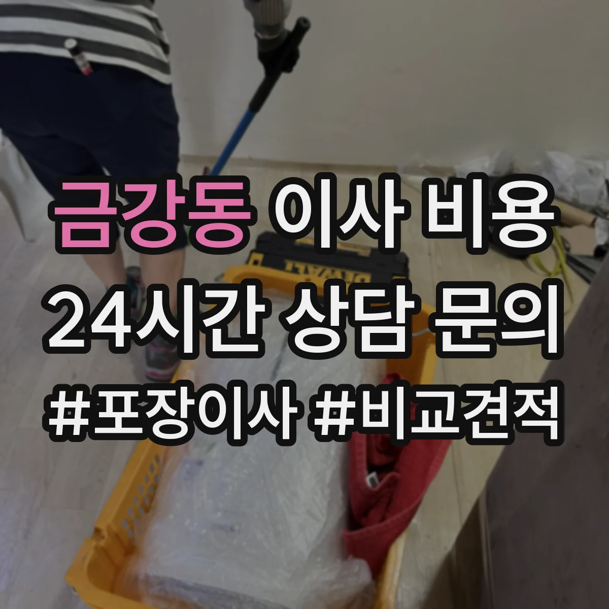 금강동 이사 비용