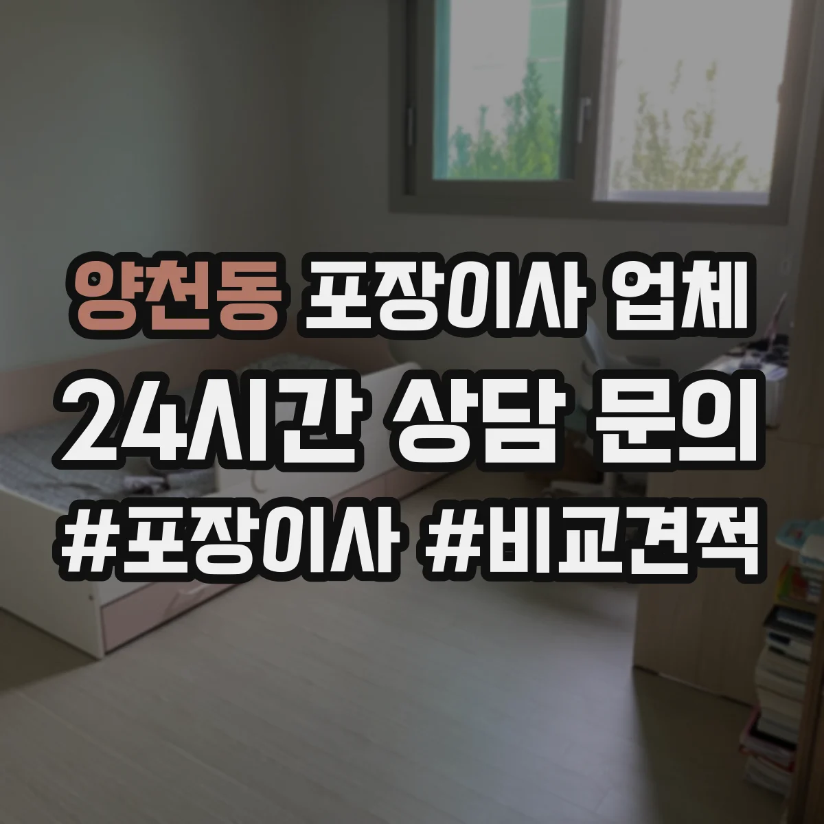양천동 포장이사 업체