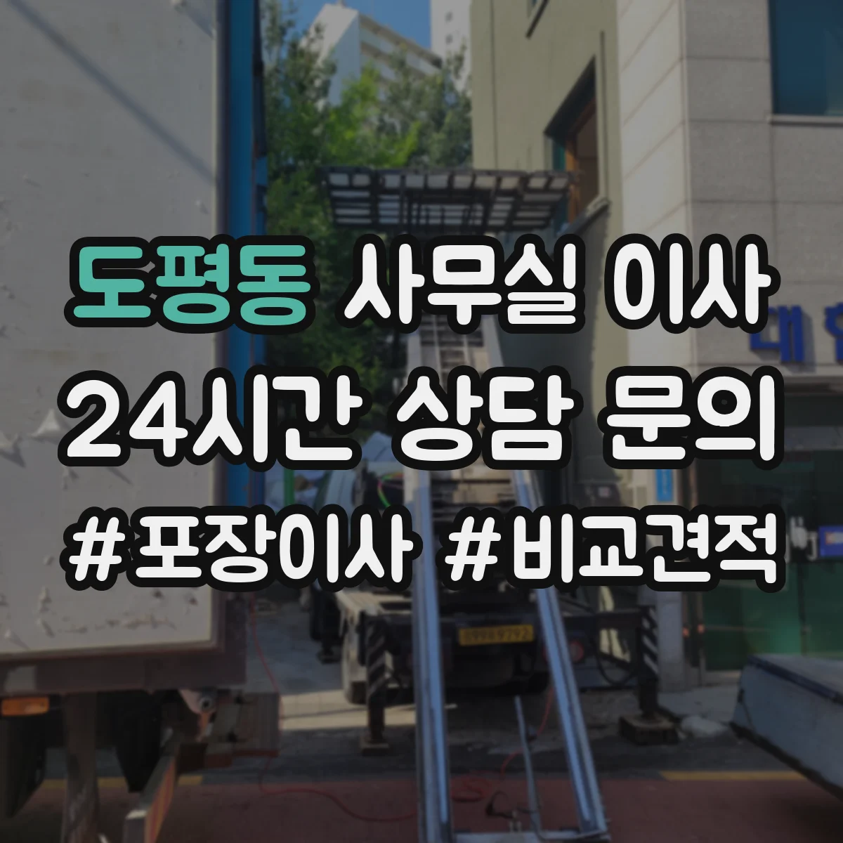 도평동 사무실 이사