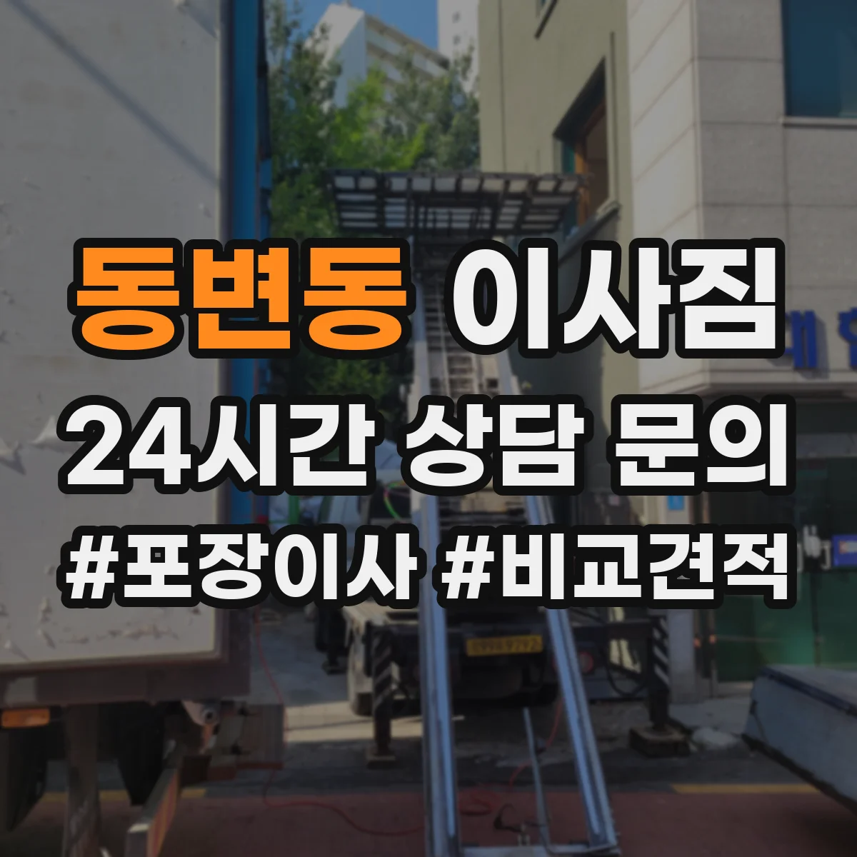 동변동 이사짐
