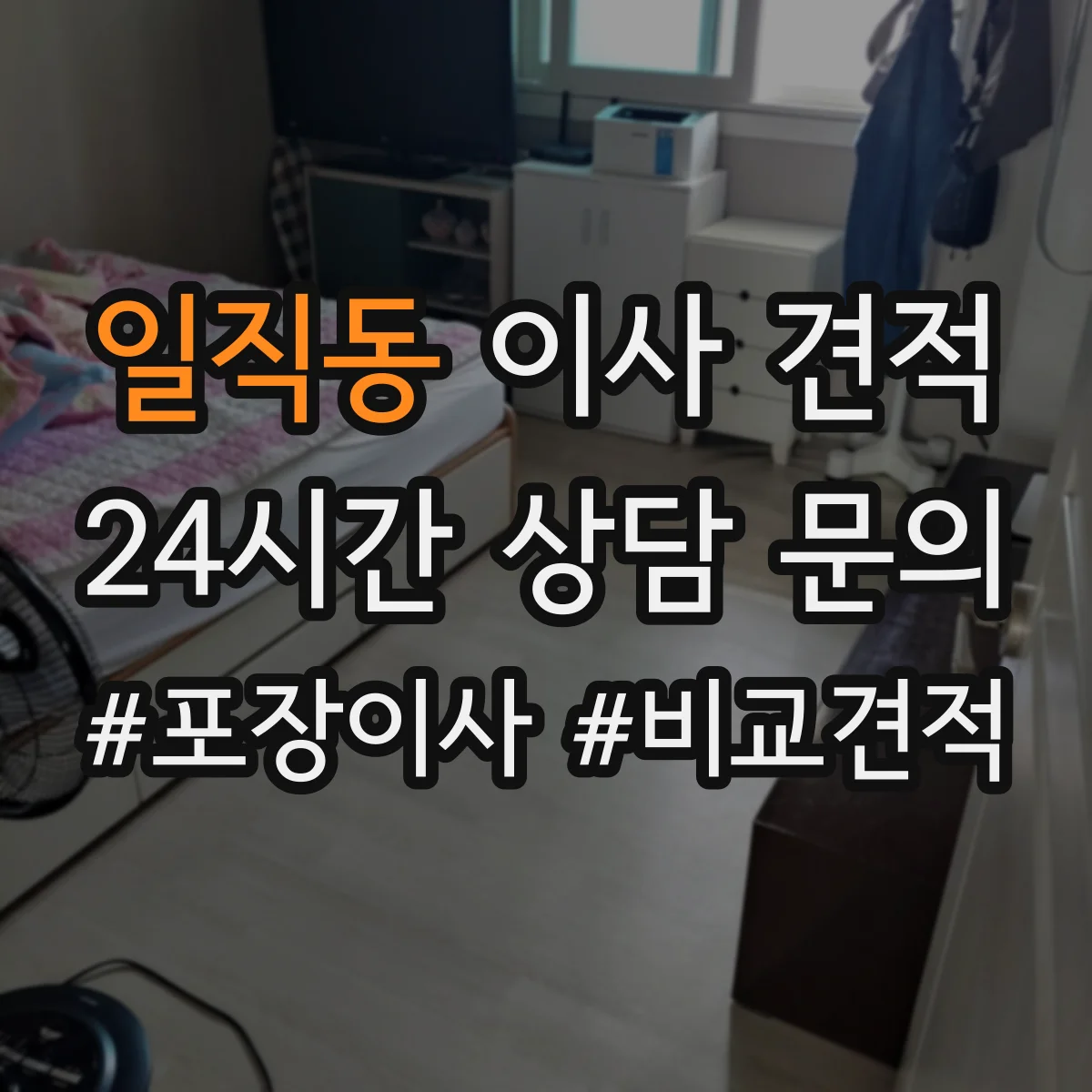 일직동 이사 견적