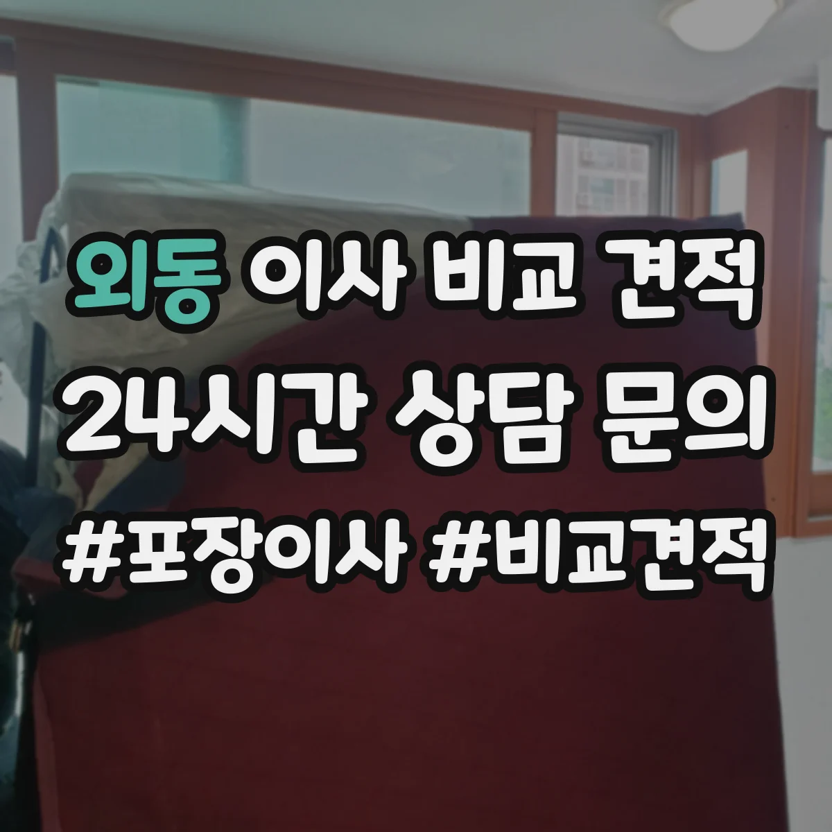 외동 이사 비교 견적