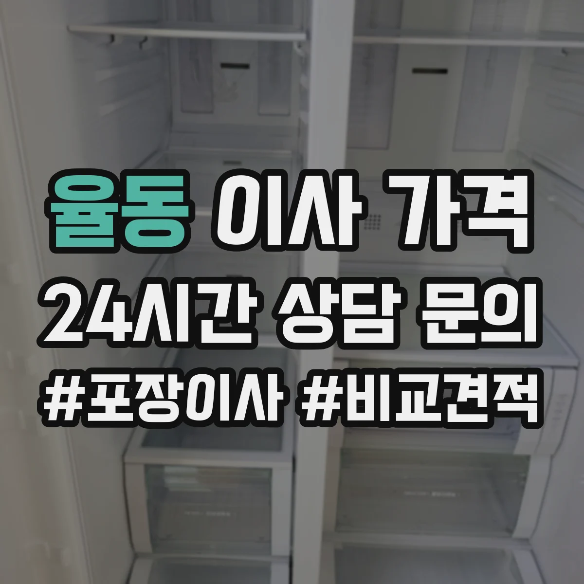 율동 이사 가격