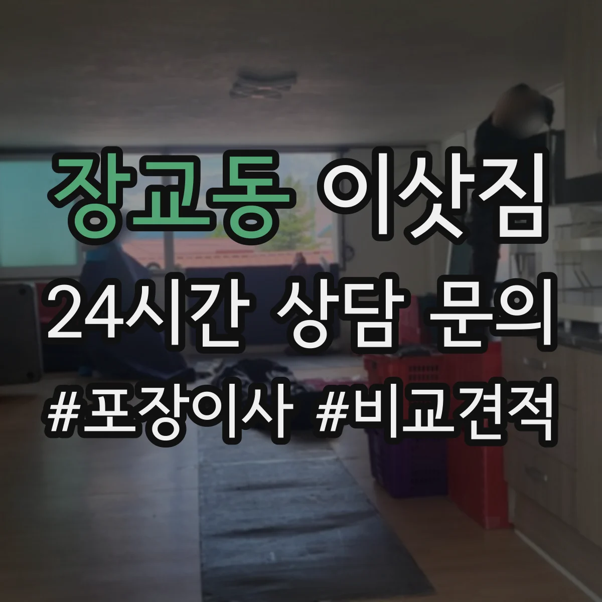 장교동 이삿짐