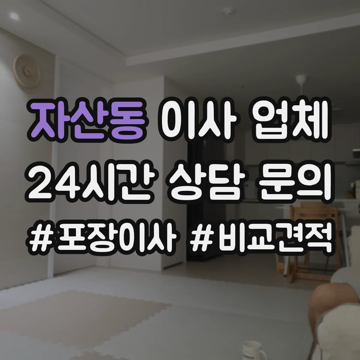 자산동 이사 업체