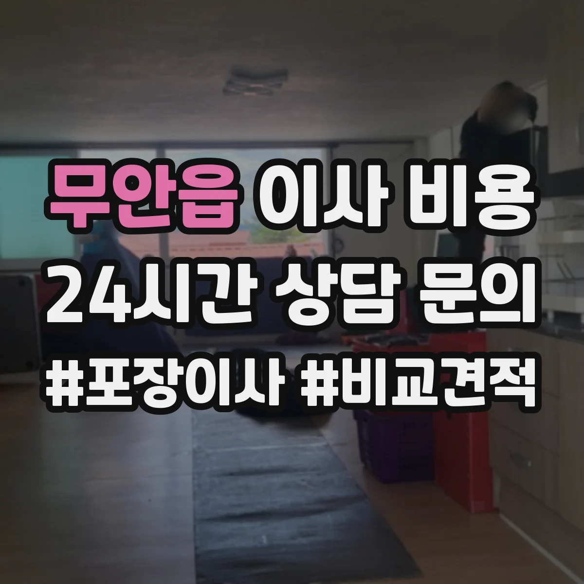 무안읍 이사 비용