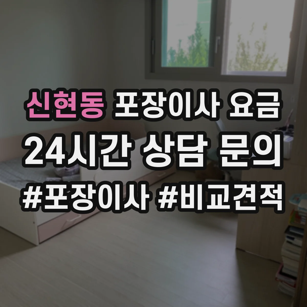 신현동 포장이사 요금