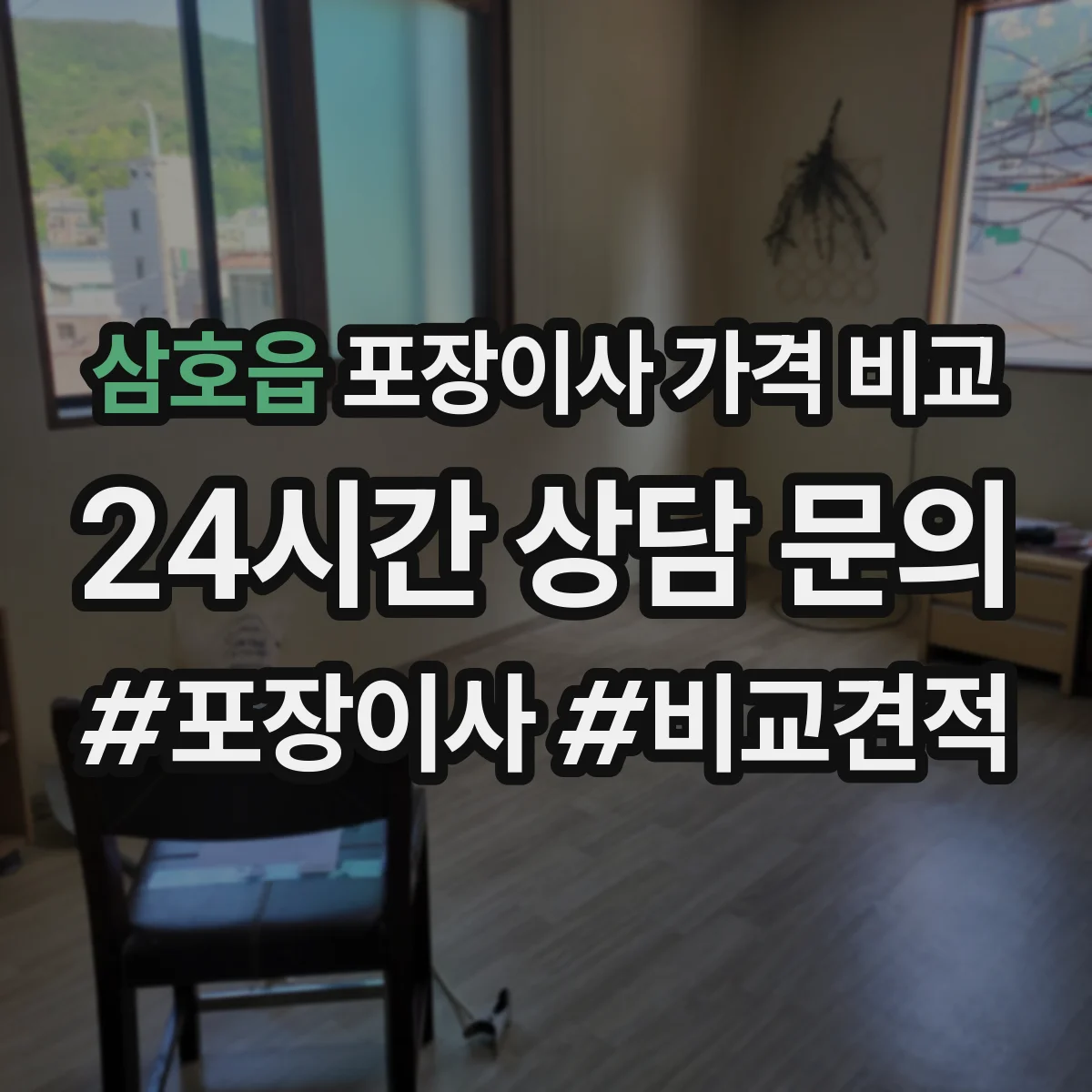 삼호읍 포장이사 가격 비교