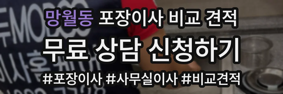 망월동 포장이사 비교 견적