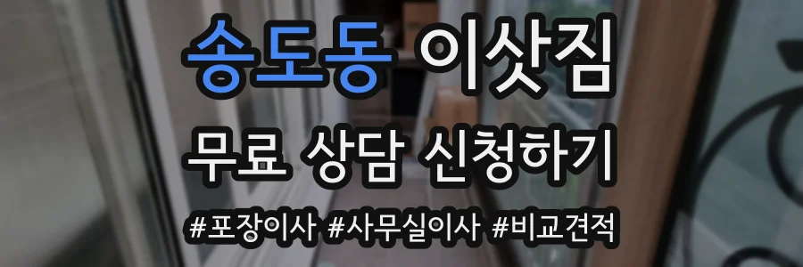 송도동 이삿짐