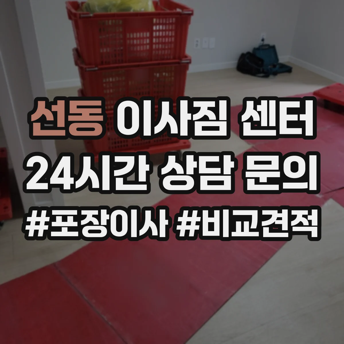 선동 이사짐 센터