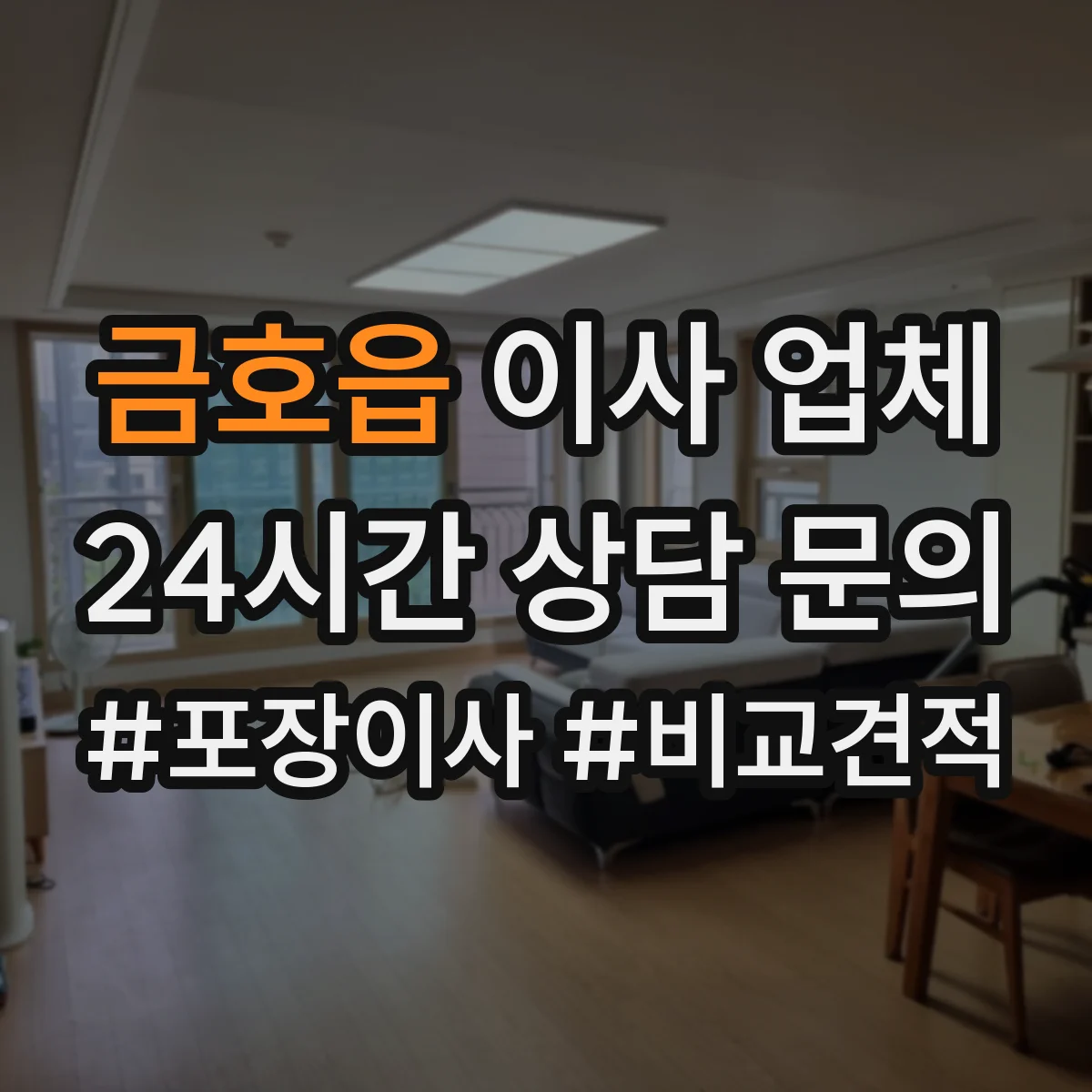 금호읍 이사 업체