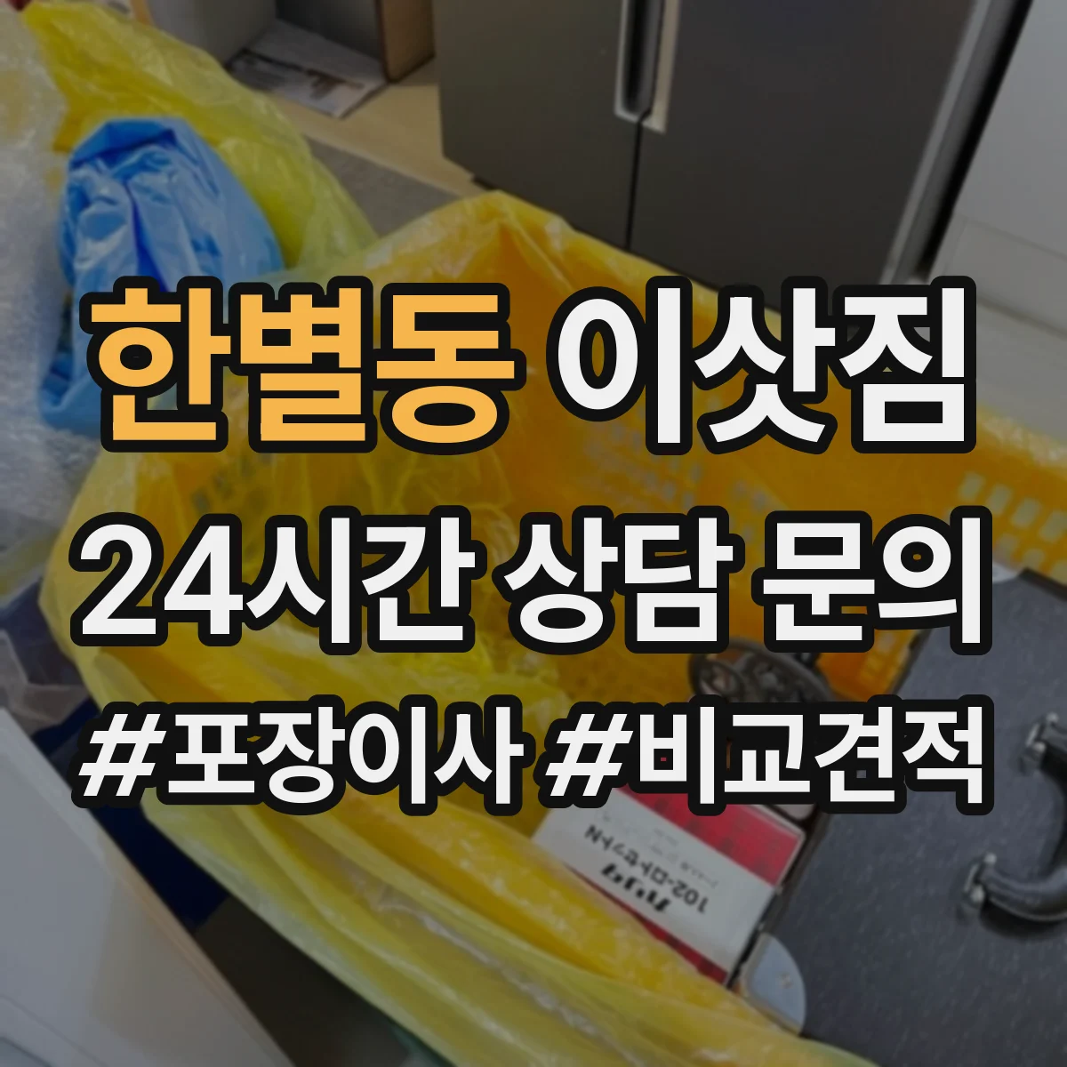 한별동 이삿짐