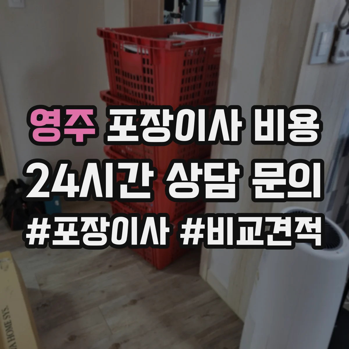 영주 포장이사 비용