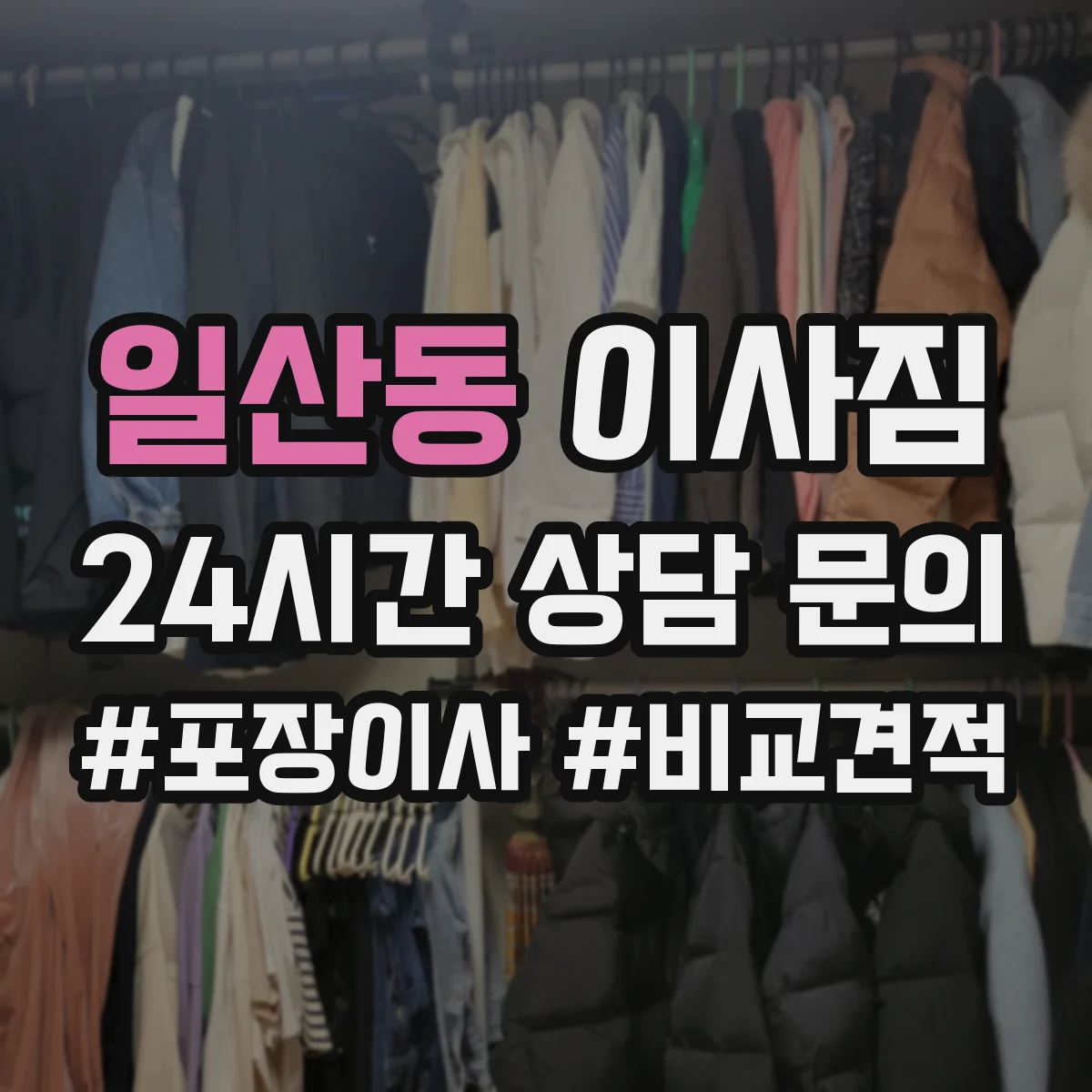 일산동 이사짐