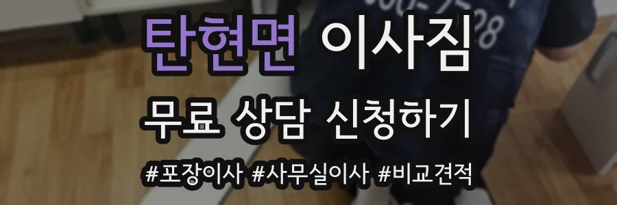 탄현면 이사짐