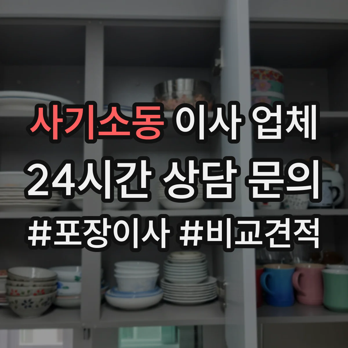사기소동 이사 업체