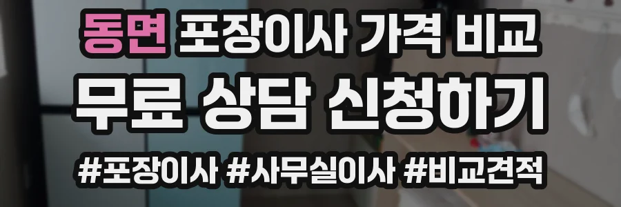 동면 포장이사 가격 비교