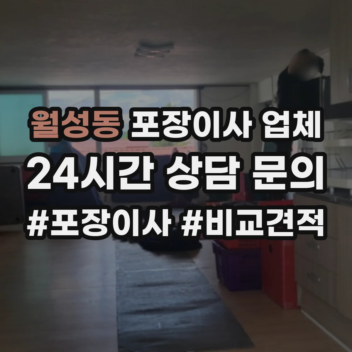 월성동 포장이사 업체