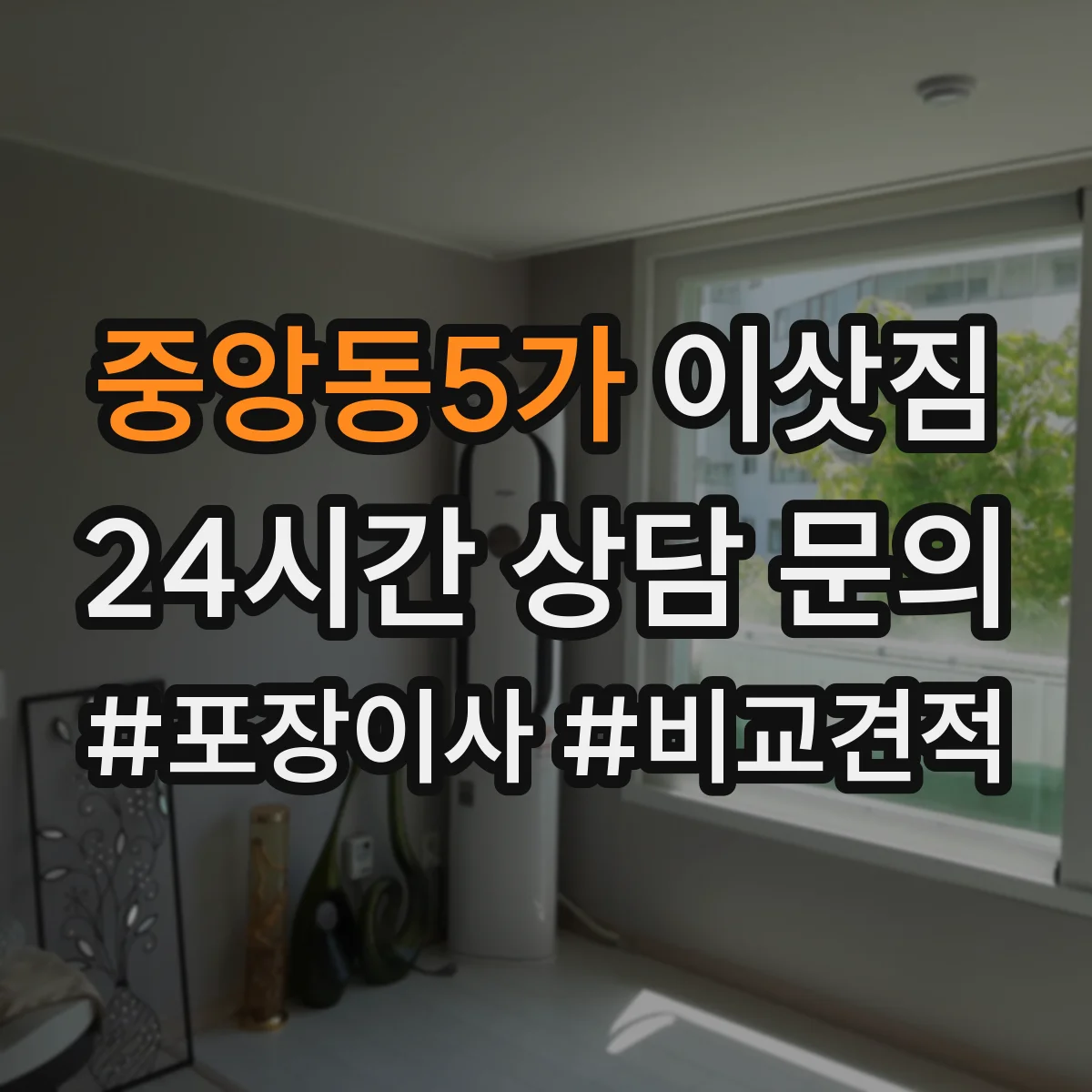 중앙동5가 이삿짐