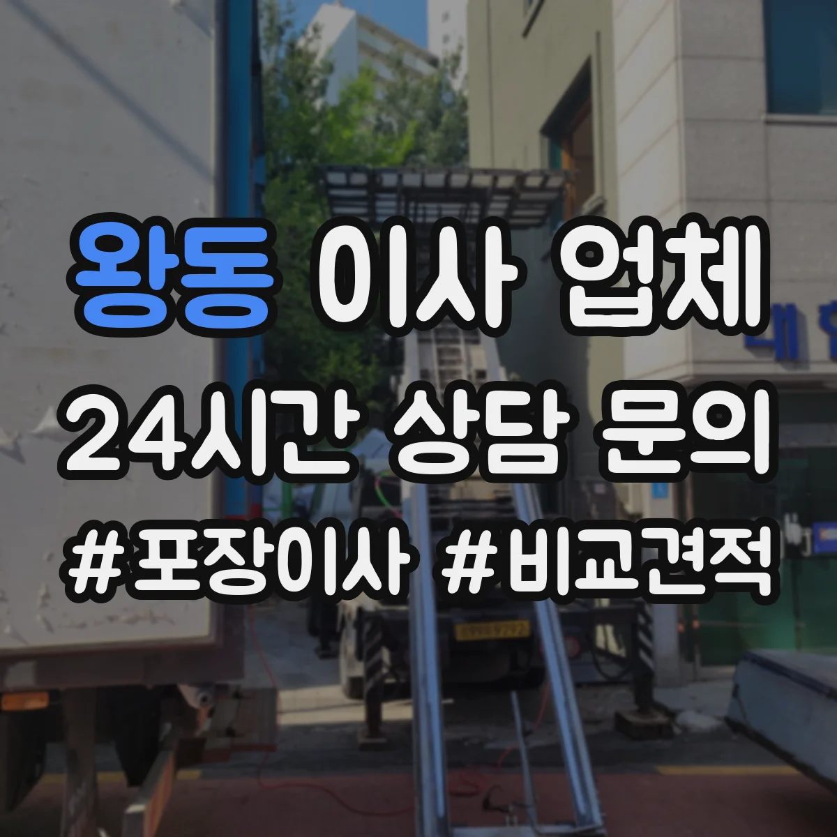 왕동 이사 업체