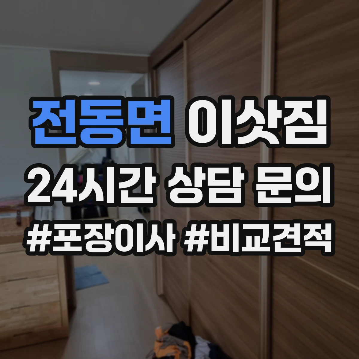 전동면 이삿짐