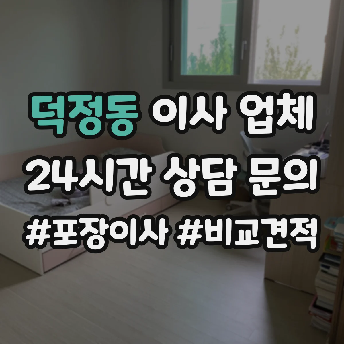 덕정동 이사 업체