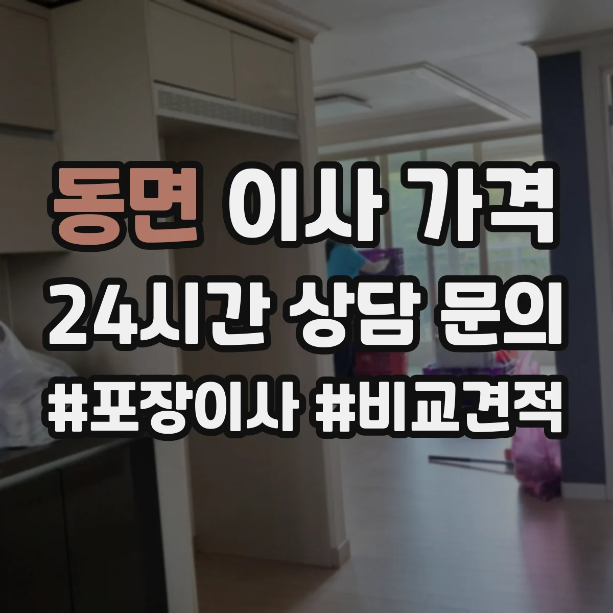 동면 이사 가격