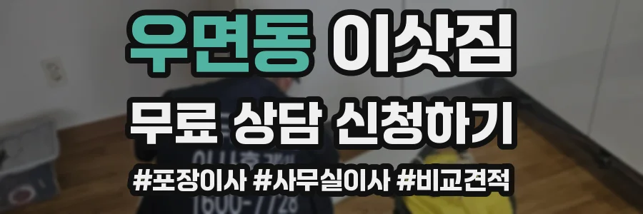 우면동 이삿짐