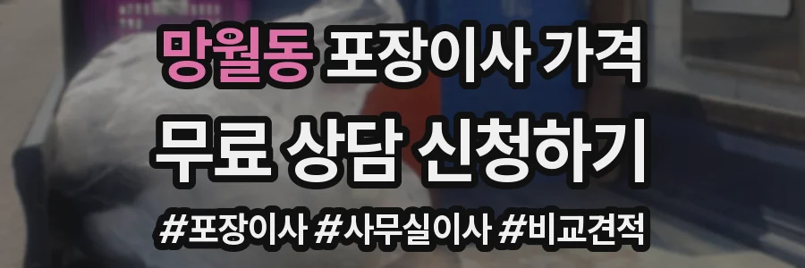 망월동 포장이사 가격