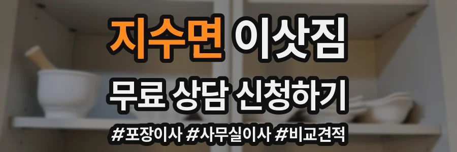 지수면 이삿짐