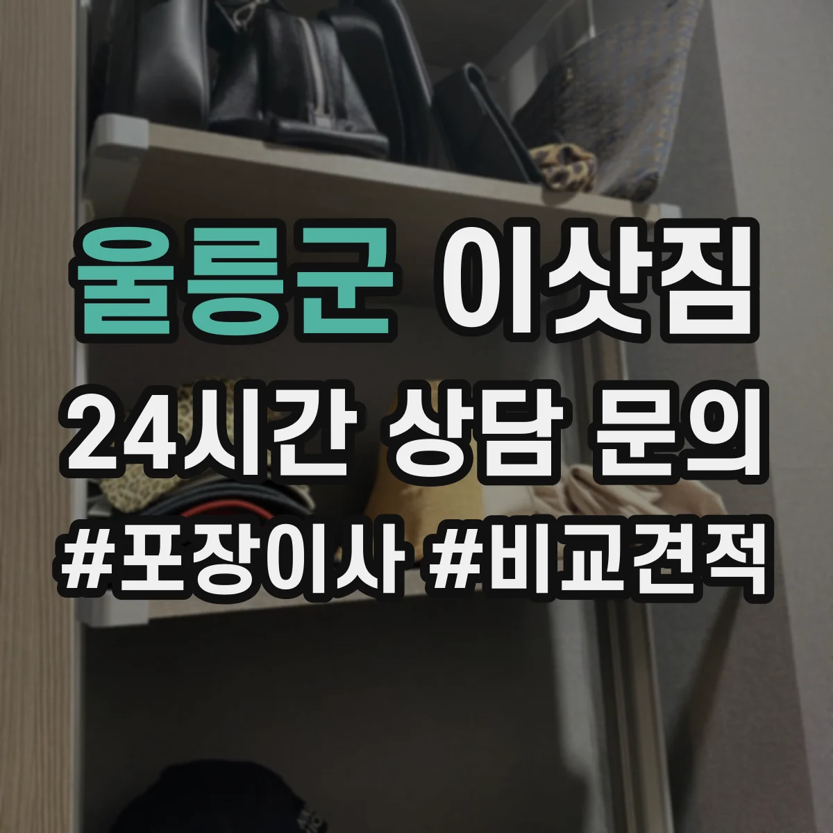 울릉군 이삿짐
