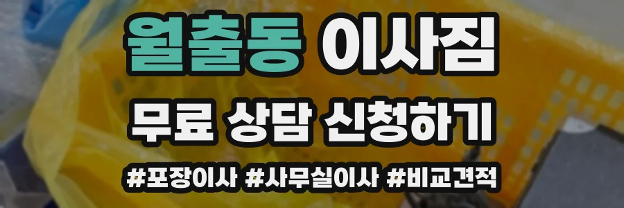 월출동 이사짐