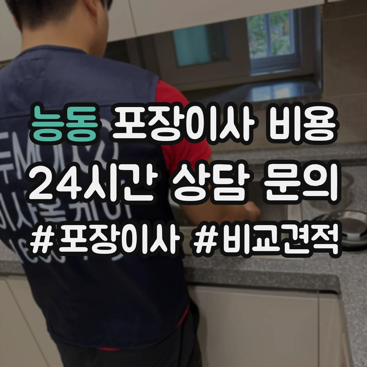능동 포장이사 비용