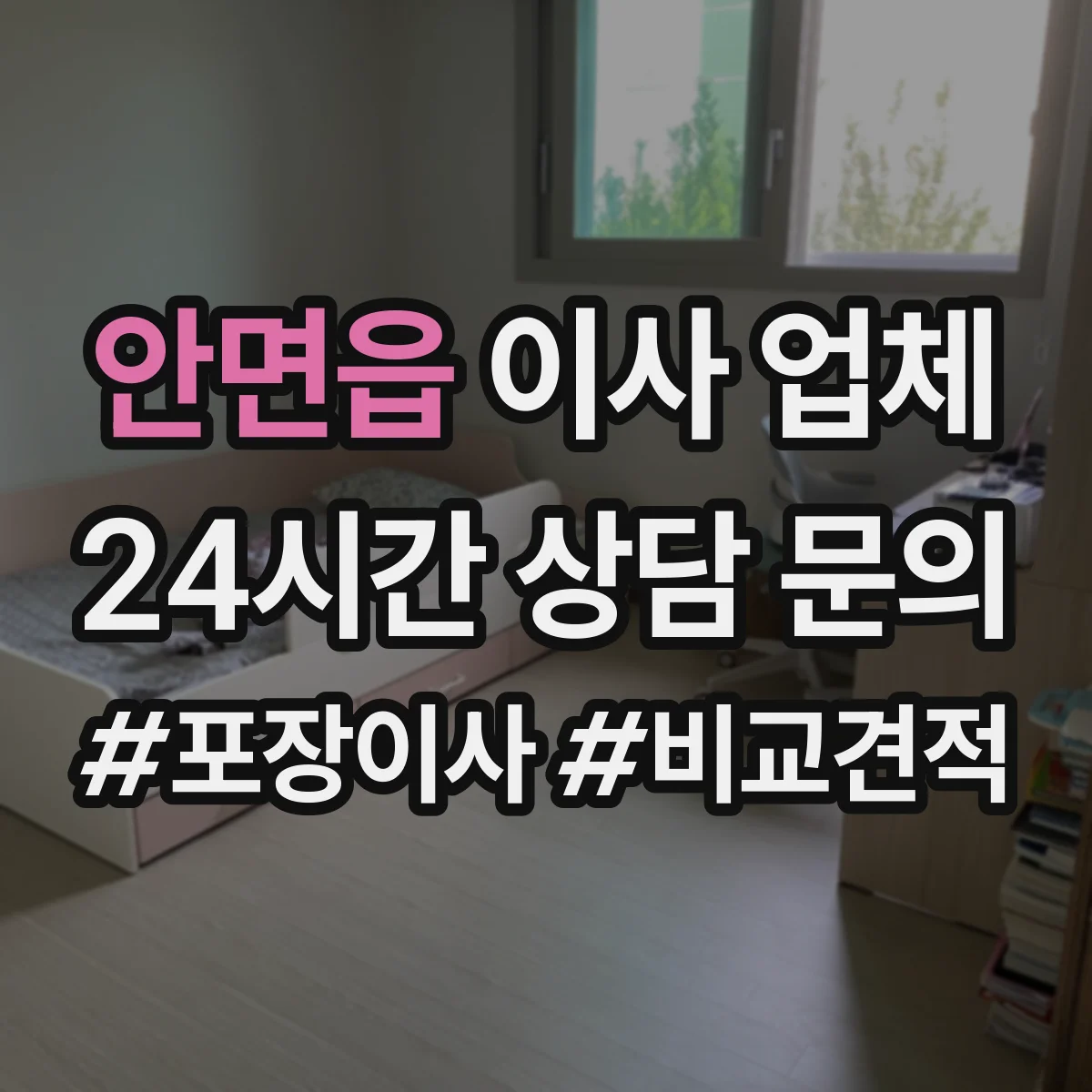 안면읍 이사 업체