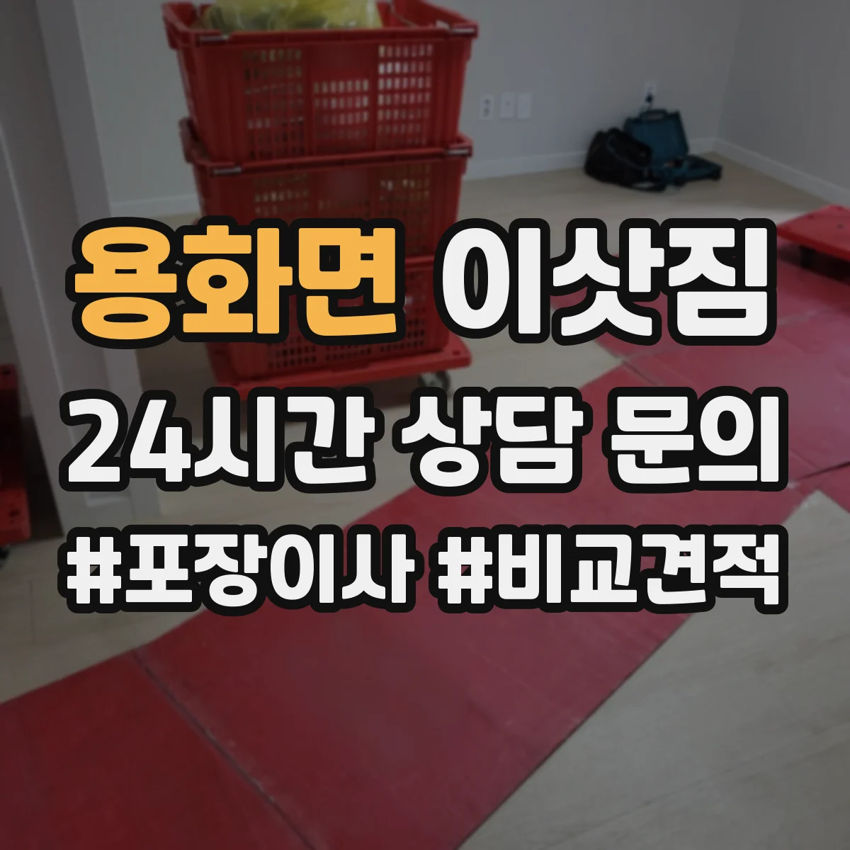 용화면 이삿짐
