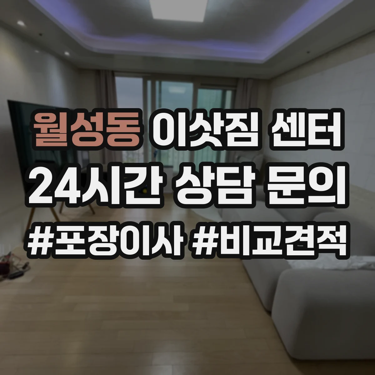 월성동 이삿짐 센터