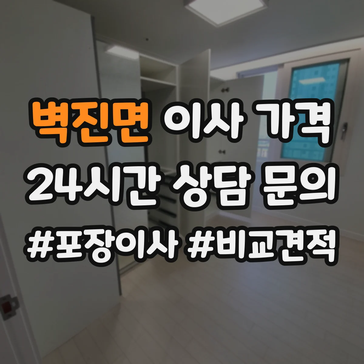 벽진면 이사 가격