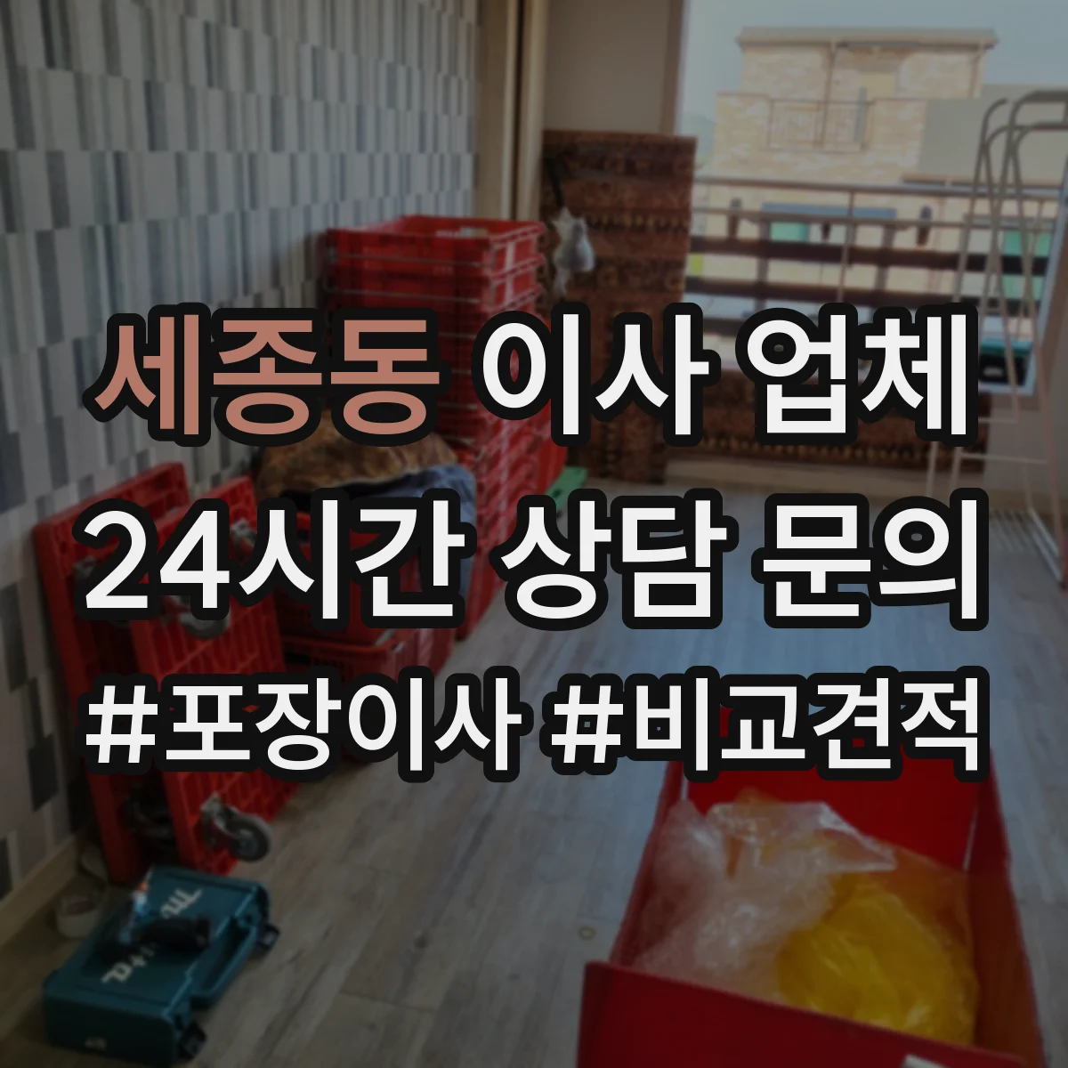세종동 이사 업체