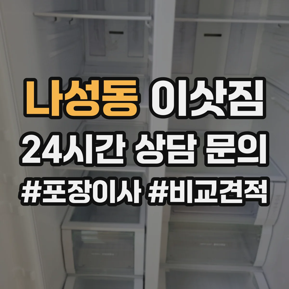 나성동 이삿짐