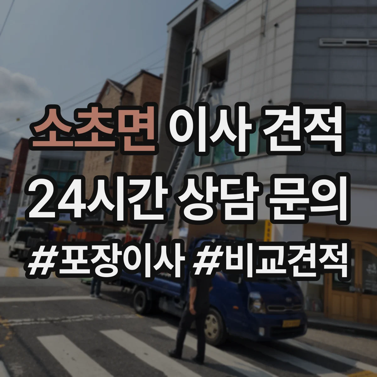 소초면 이사 견적