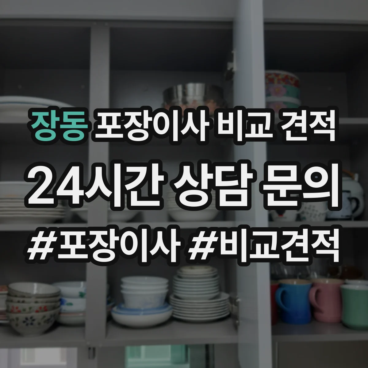 장동 포장이사 비교 견적