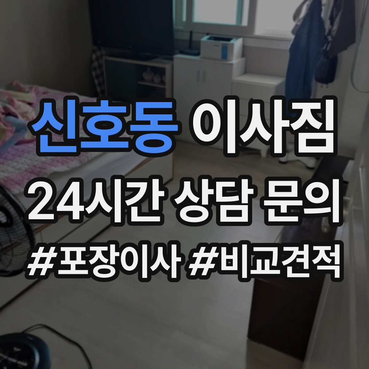 신호동 이사짐