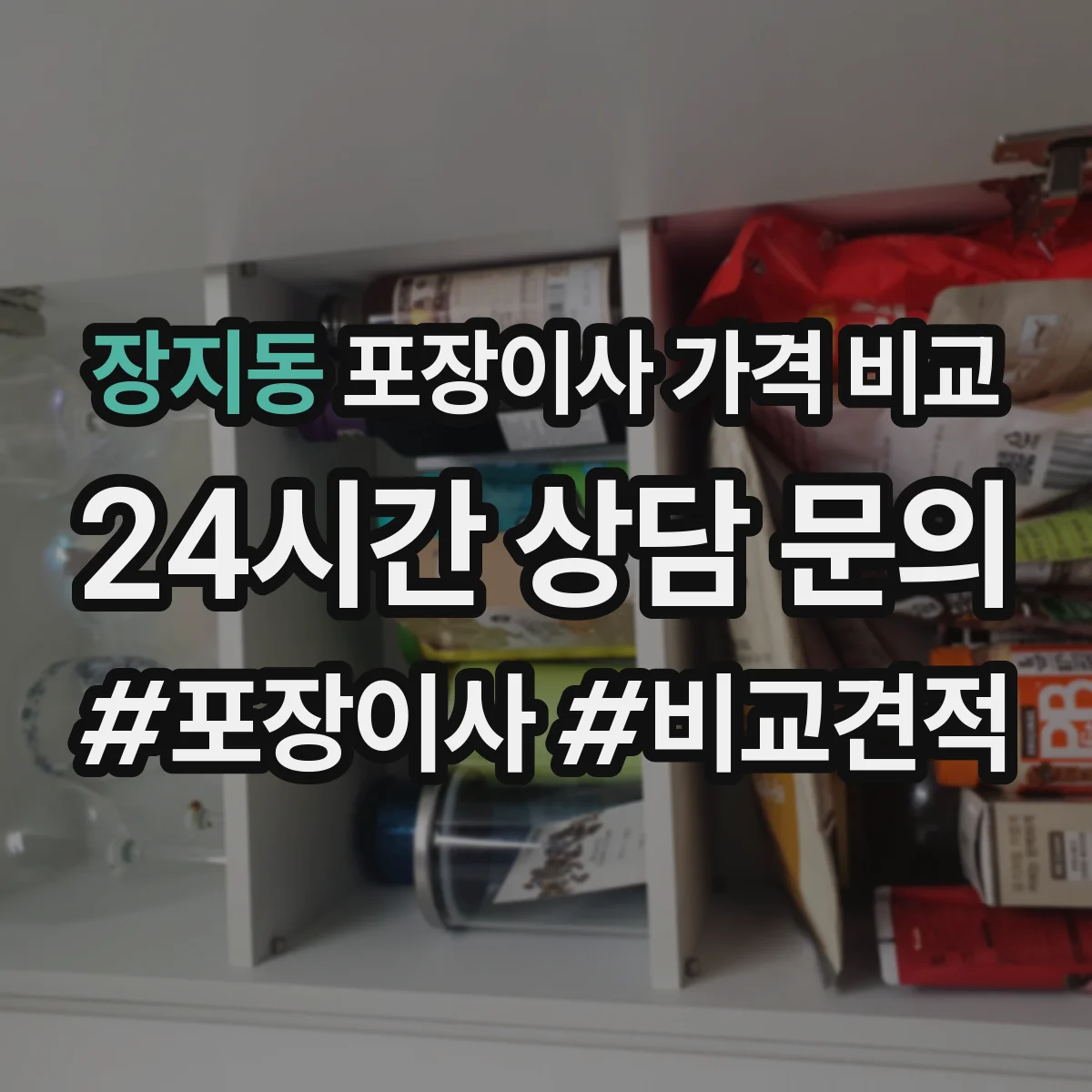 장지동 포장이사 가격 비교