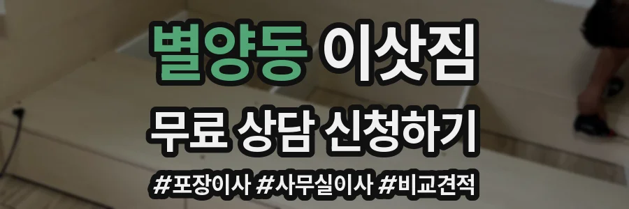 별양동 이삿짐